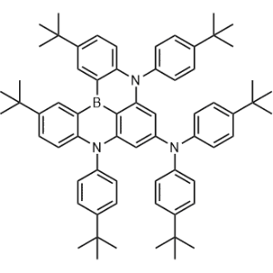 2,12-Di-tert-butyl-N,N,5,9-tetrakis(4-(tert-butyl)phenyl)-5,9-dihydro-5,9-diaza-13b-boranaphtho[3,2,1-de]anthracen-7-amine|CS-1359412