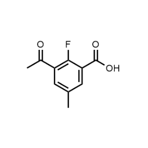 3-Acetyl-2-fluoro-5-methylbenzoic acid|CS-1359440