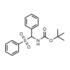 tert-Butyl (phenyl(phenylsulfonyl)methyl)carbamate|CS-1359494