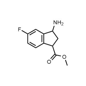 Methyl 3-amino-5-fluoro-2,3-dihydro-1H-indene-1-carboxylate|CS-1359593