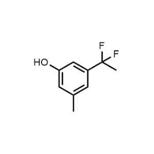 3-(1,1-Difluoroethyl)-5-methylphenol|CS-1359606