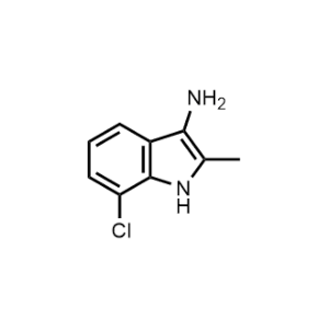 7-Chloro-2-methyl-1H-indol-3-amine|CS-1359611