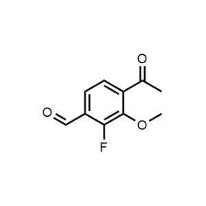 4-Acetyl-2-fluoro-3-methoxybenzaldehyde|CS-1359626