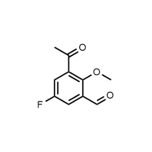 3-Acetyl-5-fluoro-2-methoxybenzaldehyde|CS-1359630