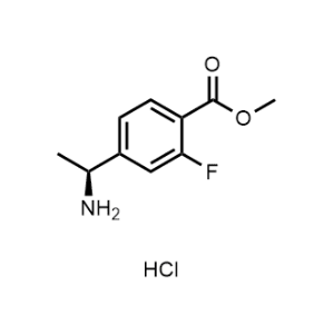 Methyl (S)-4-(1-aminoethyl)-2-fluorobenzoate hydrochloride|CS-1359631