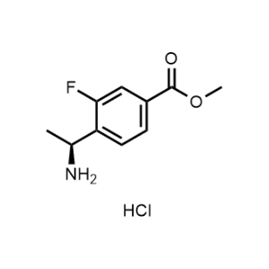 Methyl (S)-4-(1-aminoethyl)-3-fluorobenzoate hydrochloride|CS-1359642