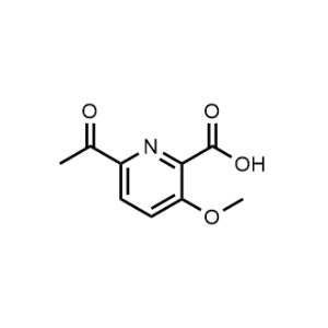 6-Acetyl-3-methoxypicolinic acid|CS-1359661