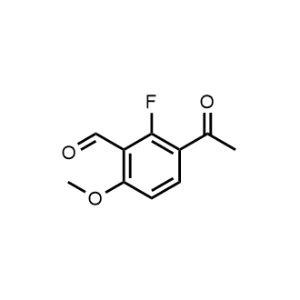 3-Acetyl-2-fluoro-6-methoxybenzaldehyde|CS-1359662
