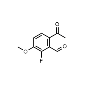 6-Acetyl-2-fluoro-3-methoxybenzaldehyde|CS-1359663