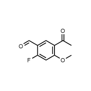 5-Acetyl-2-fluoro-4-methoxybenzaldehyde|CS-1359665