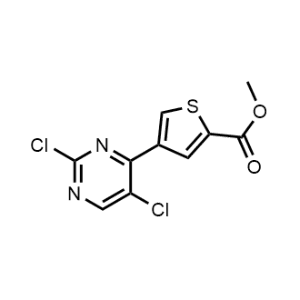 Methyl 4-(2,5-dichloropyrimidin-4-yl)thiophene-2-carboxylate|CS-1359675