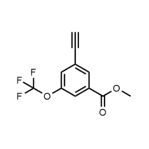 Methyl 3-ethynyl-5-(trifluoromethoxy)benzoate|CS-1359714