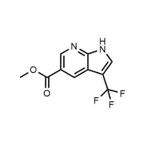 Methyl 3-(trifluoromethyl)-1H-pyrrolo[2,3-b]pyridine-5-carboxylate|CS-1359721