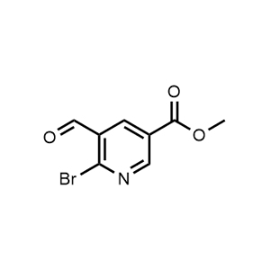 Methyl 6-bromo-5-formylnicotinate|CS-1359722
