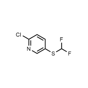 2-Chloro-5-((difluoromethyl)thio)pyridine|CS-1359785