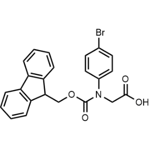 N-(((9H-Fluoren-9-yl)methoxy)carbonyl)-N-(4-bromophenyl)glycine|CS-1359788