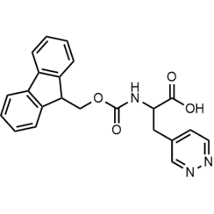 2-((((9H-Fluoren-9-yl)methoxy)carbonyl)amino)-3-(pyridazin-4-yl)propanoic acid|CS-1359793