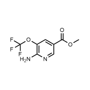 Methyl 6-amino-5-(trifluoromethoxy)nicotinate|CS-1359830