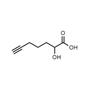 2-Hydroxyhept-6-ynoic acid|CS-1359936