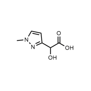 2-Hydroxy-2-(1-methyl-1H-pyrazol-3-yl)acetic acid|CS-1359964