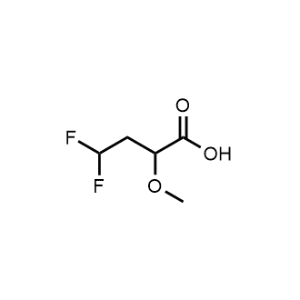 4,4-Difluoro-2-methoxybutanoic acid|CS-1359993