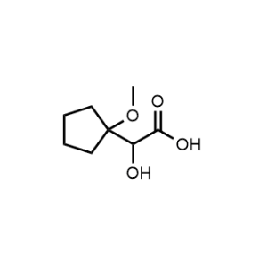 2-Hydroxy-2-(1-methoxycyclopentyl)acetic acid|CS-1360031
