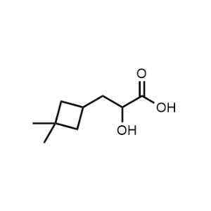 3-(3,3-Dimethylcyclobutyl)-2-hydroxypropanoic acid|CS-1360138