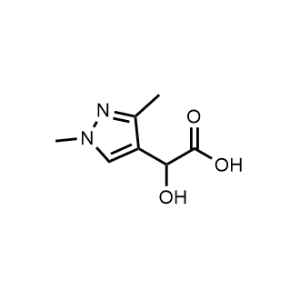 2-(1,3-Dimethyl-1H-pyrazol-4-yl)-2-hydroxyacetic acid|CS-1360145