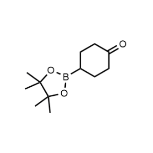 4-(4,4,5,5-Tetramethyl-1,3,2-dioxaborolan-2-yl)cyclohexan-1-one|CS-1360302