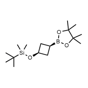 cis-tert-Butyldimethyl(3-(4,4,5,5-tetramethyl-1,3,2-dioxaborolan-2-yl)cyclobutoxy)silane|CS-1360306