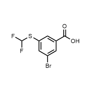 3-Bromo-5-((difluoromethyl)thio)benzoic acid|CS-1360326