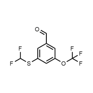3-((Difluoromethyl)thio)-5-(trifluoromethoxy)benzaldehyde|CS-1360332