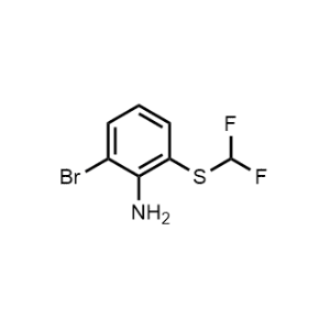 2-Bromo-6-((difluoromethyl)thio)aniline|CS-1360334