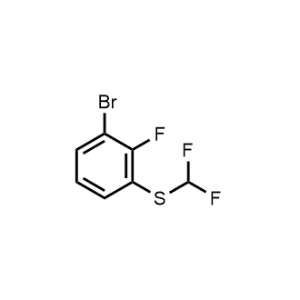 (3-Bromo-2-fluorophenyl)(difluoromethyl)sulfane|CS-1360345