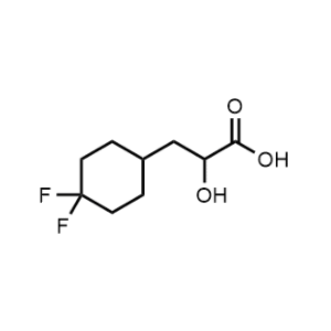 3-(4,4-Difluorocyclohexyl)-2-hydroxypropanoic acid|CS-1360396