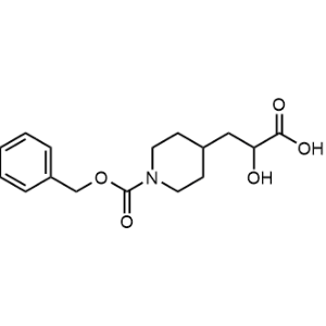 3-(1-((Benzyloxy)carbonyl)piperidin-4-yl)-2-hydroxypropanoic acid|CS-1360398
