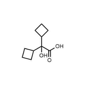 2,2-Dicyclobutyl-2-hydroxyacetic acid|CS-1360486