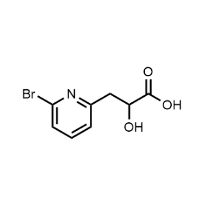 3-(6-Bromopyridin-2-yl)-2-hydroxypropanoic acid|CS-1360502