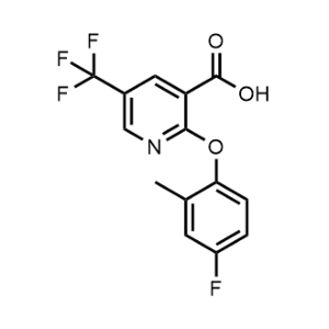 2-(4-Fluoro-2-methylphenoxy)-5-(trifluoromethyl)nicotinic acid|CS-1360890