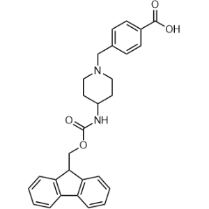4-((4-((((9H-Fluoren-9-yl)methoxy)carbonyl)amino)piperidin-1-yl)methyl)benzoic acid|CS-1360900