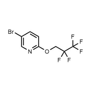 5-Bromo-2-(2,2,3,3,3-pentafluoropropoxy)pyridine|CS-1360920