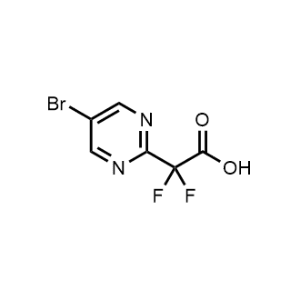 2-(5-Bromopyrimidin-2-yl)-2,2-difluoroacetic acid|CS-1360953