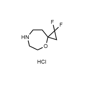 1,1-Difluoro-4-oxa-7-azaspiro[2.6]nonane hydrochloride|CS-1360961