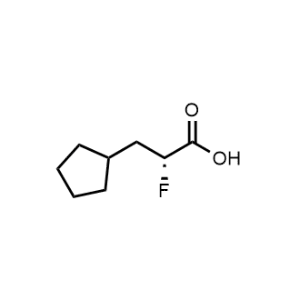 (R)-3-Cyclopentyl-2-fluoropropanoic acid|CS-1360970