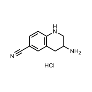 3-Amino-1,2,3,4-tetrahydroquinoline-6-carbonitrile hydrochloride|CS-1360972