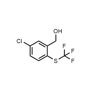 (5-Chloro-2-((trifluoromethyl)thio)phenyl)methanol|CS-1360986