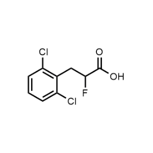 3-(2,6-Dichlorophenyl)-2-fluoropropanoic acid|CS-1360987