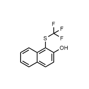 1-((Trifluoromethyl)thio)naphthalen-2-ol|CS-1360994