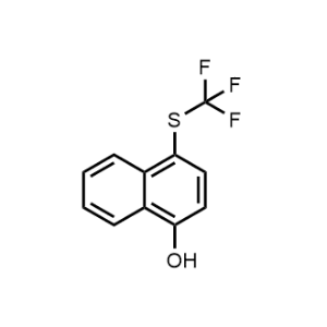 4-((Trifluoromethyl)thio)naphthalen-1-ol|CS-1360996
