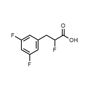 3-(3,5-Difluorophenyl)-2-fluoropropanoic acid|CS-1361001